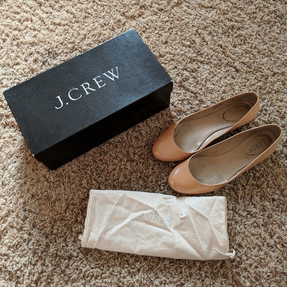 J. Crew Janey Patent Flats